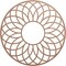 Ekena Millwork Cannes Wood Fretwork Pierced Ceiling Medallion, Wood (Paint Grade), 40"OD x 13 5/8"ID x 3/8"T CMWP40X40X0375CNMF - alternate 1